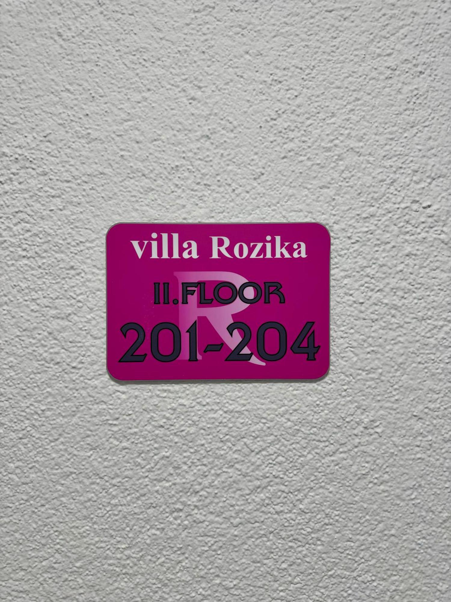 Villa Rozika Baška Voda المظهر الخارجي الصورة