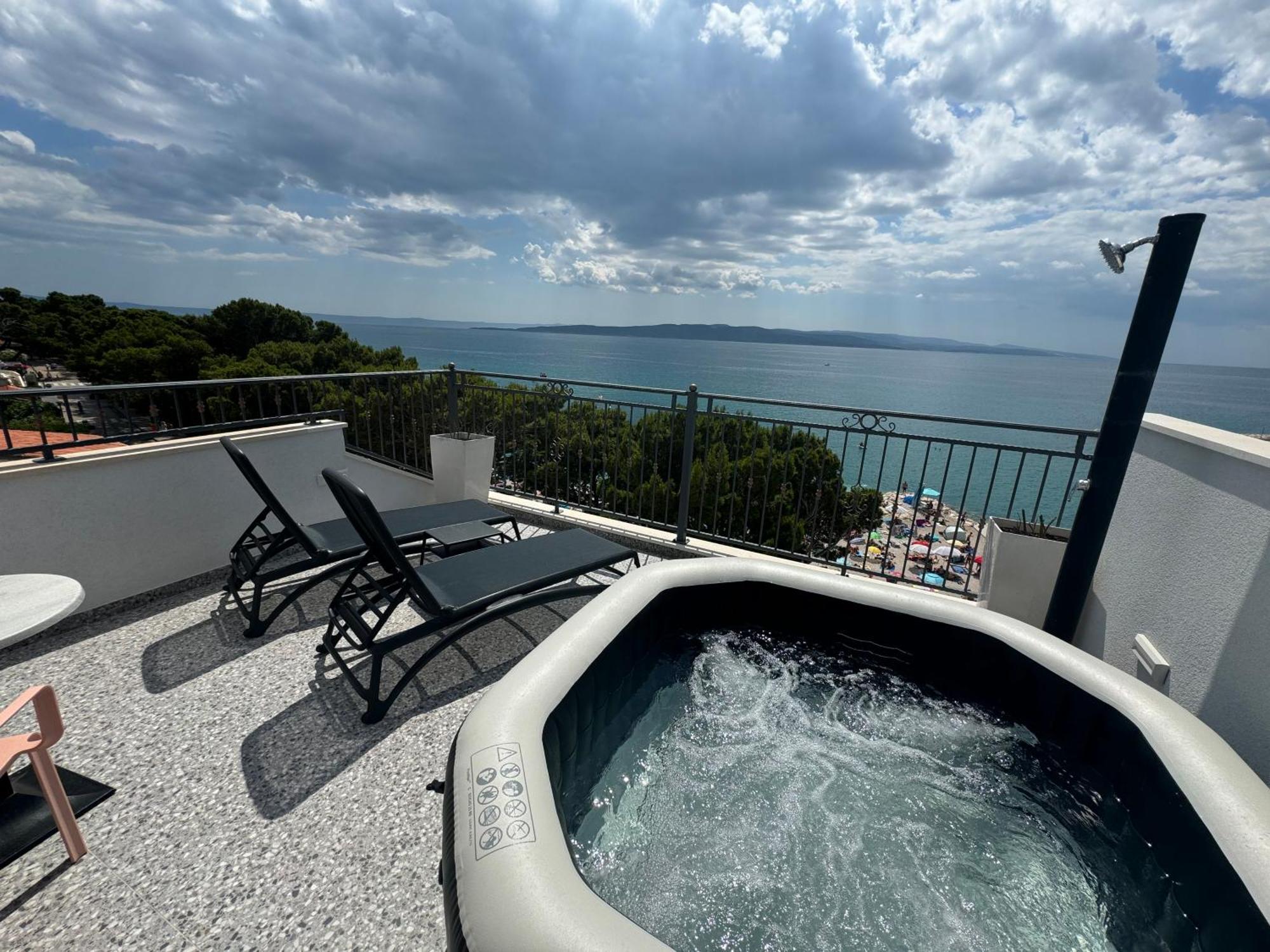 Villa Rozika Baška Voda المظهر الخارجي الصورة